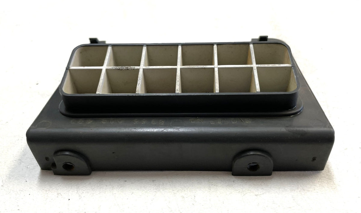 Jeep YJ grey warning light dash trim bezel Wrangler trouble lights gray column!