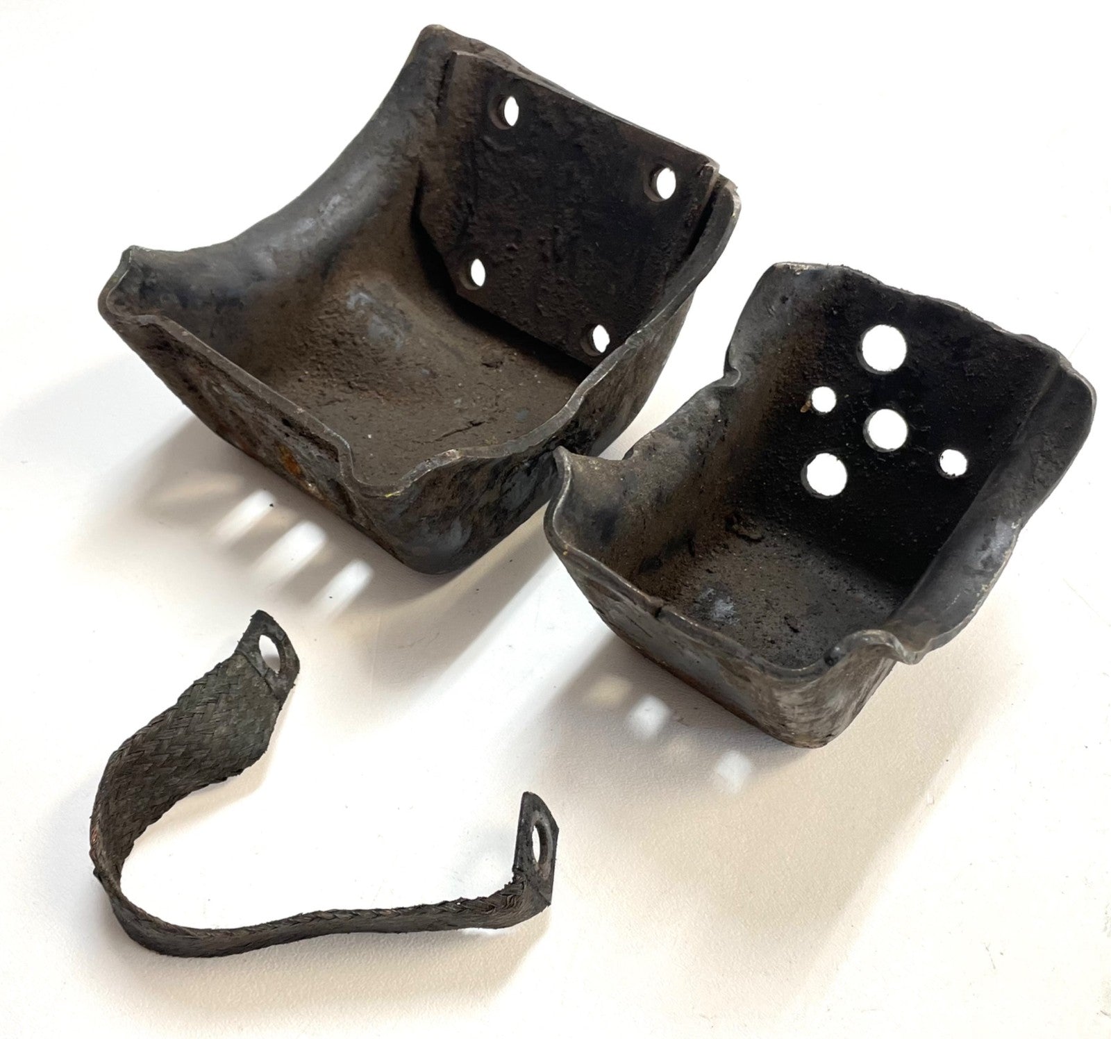 Jeep CJ 6 cylinder motor mounts 4.2  CJ5 CJ7 CJ8 AMC frame side mount 258 232 !