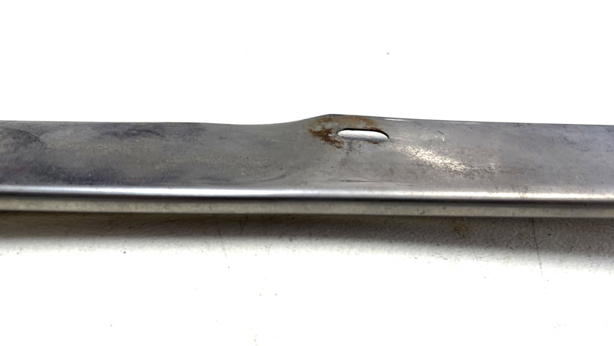 Jeep YJ CJ7 full hard door chrome retainer strip interior panel 81-95 pair