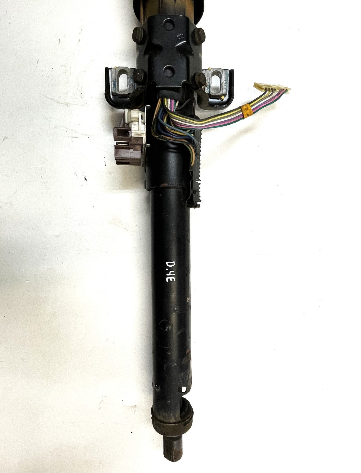 Jeep YJ Tilt Steering Column tan trim 87-95 Wrangler manual BOLT IN READY!