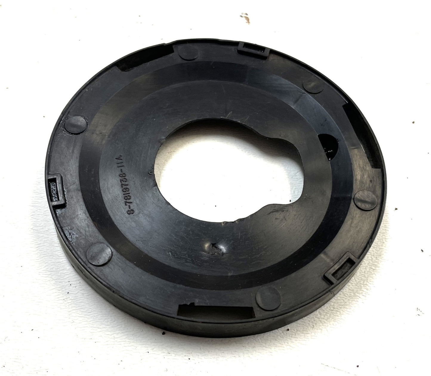 Jeep CJ steering column lock plate cover 76-95 CJ5 CJ7 CJ8 YJ Wrangler