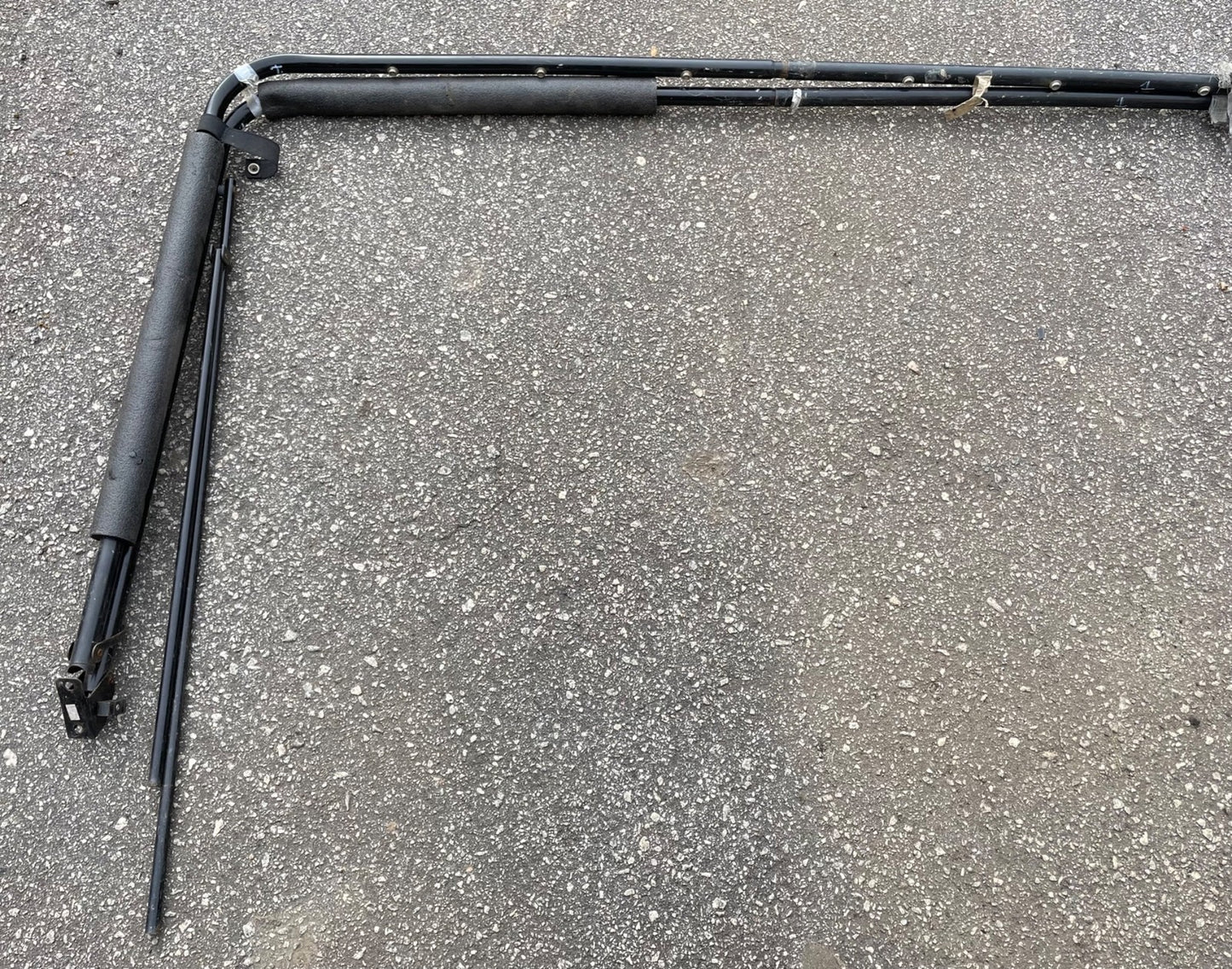 Jeep YJ CJ7 soft top bows door surrounds Bestop after market Wrangler