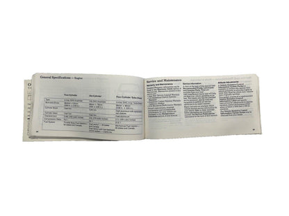 86 Jeep XJ Cherokee Owners MANUAL guide brochure FREE SHIP
