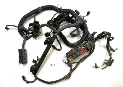 92-95 Jeep YJ Wrangler 2.5 engine wiring wire harness 4 cylinder 9 pin FREE SHIP