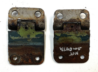 Jeep CJ Factory  tailgate hinges CJ7 CJ8  hinge set AMC tail gate U4
