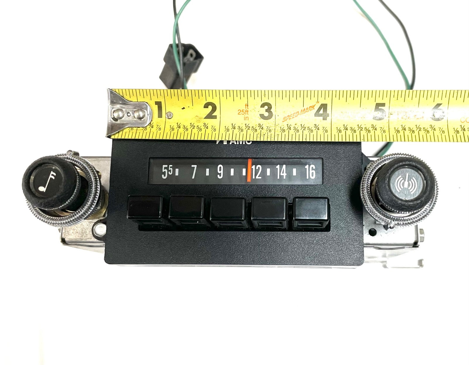 AMC Jeep NOS AM radio with knobs American Motors