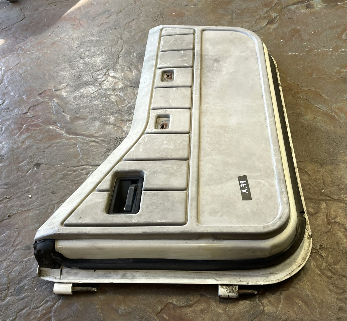 Jeep Half Doors YJ CJ7 Wrangler Factory Steel Door White READ AD!
