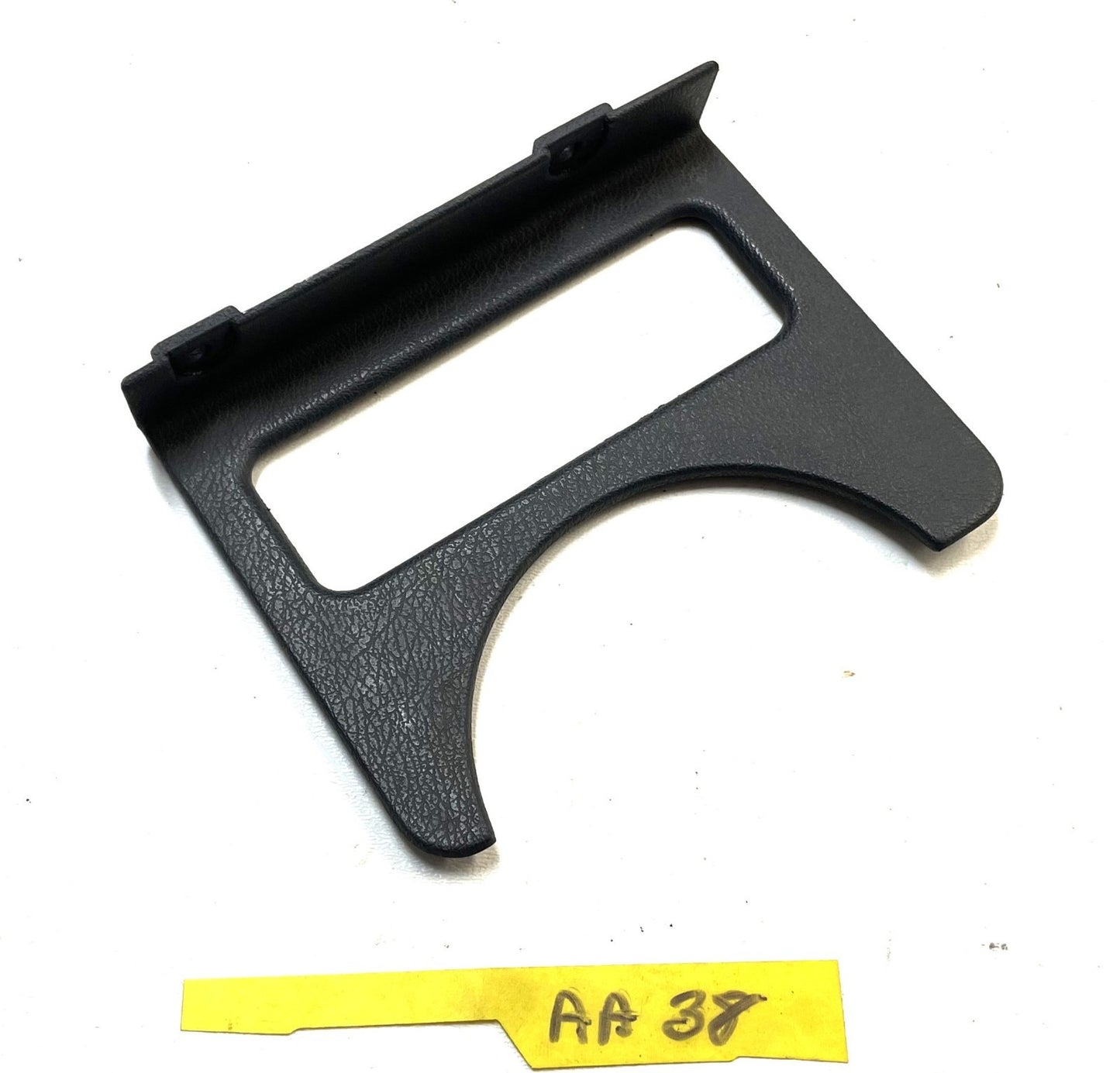 Jeep YJ dash trim warning light bezel plastic cover Dark grey 92-95 Wrangler