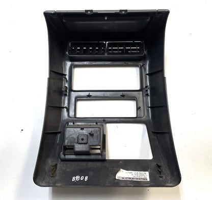 Jeep TJ dash trim center bezel vents vent dark grey AGATE fits 97-02 Wrangler !