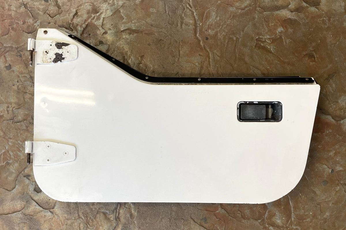 Jeep Half Doors YJ CJ7 Wrangler Factory Steel Door White READ AD!