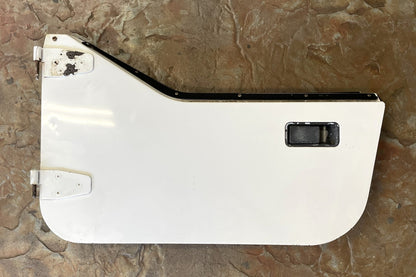 Jeep Half Doors YJ CJ7 Wrangler Factory Steel Door White READ AD!