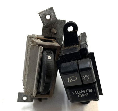 Jeep YJ Wrangler Head Light and Dimmer Switch Switches Headlight fits 87-95 !