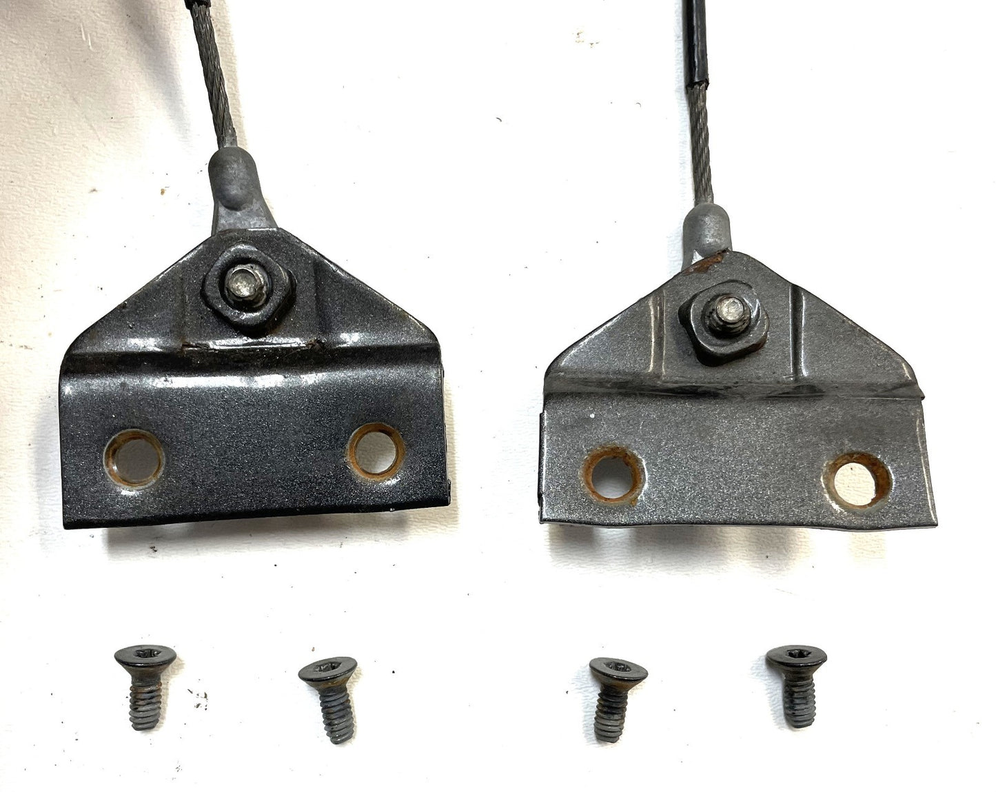 Jeep CJ7 CJ8 tailgate cable brackets tail gate bracket 76-86 FREE SHIPPING