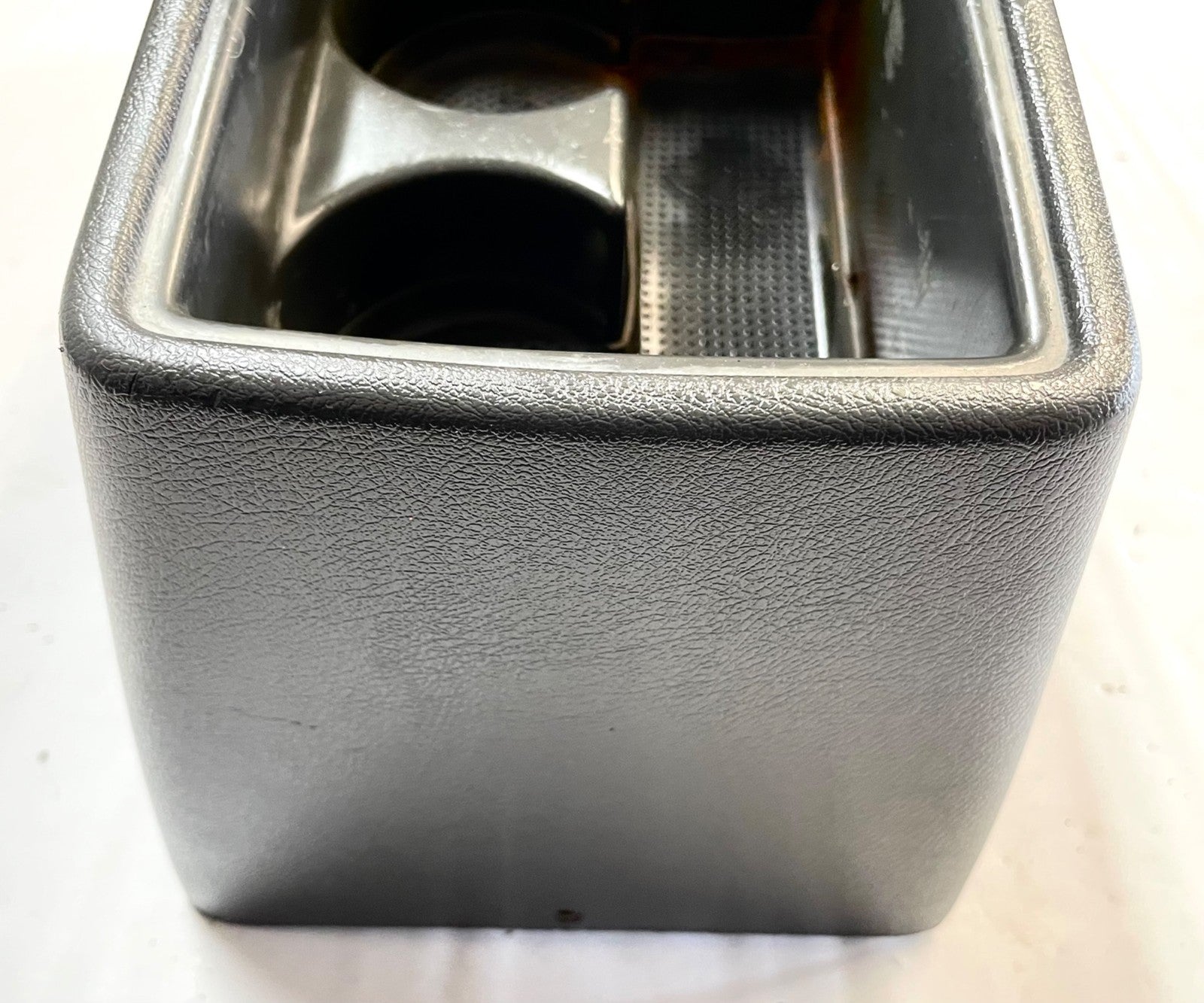 Jeep YJ Center Console factory Dark Grey Wrangler 91-95 MISSING LID