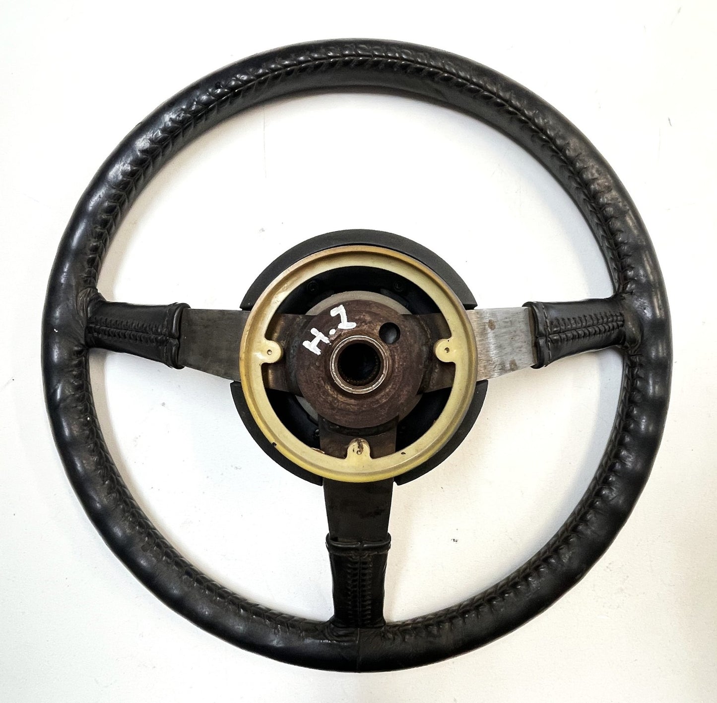 Jeep CJ Laredo steering wheel CJ5 CJ7 CJ8 factory 76-86 AMC black horn button