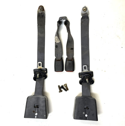Jeep TJ rear seat belts fit 97-02 Wrangler shoulder belt female buckle back seat