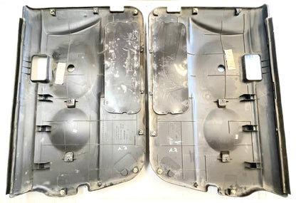 Panel interior de la puerta del Jeep TJ gris niebla, lado izquierdo del conductor, puerta dura completa, Wrangler 97-06 