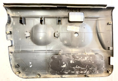 Panel interior de la puerta del Jeep TJ gris niebla, lado izquierdo del conductor, puerta dura completa, Wrangler 97-06 