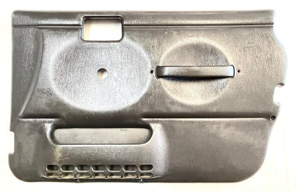 Panel interior de la puerta del Jeep TJ gris niebla, lado izquierdo del conductor, puerta dura completa, Wrangler 97-06 