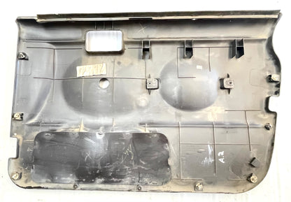 Panel interior de la puerta del Jeep TJ gris niebla, lado izquierdo del conductor, puerta dura completa, Wrangler 97-06 