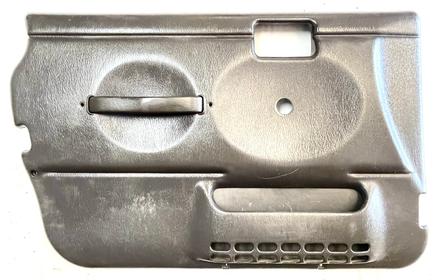 Panel interior de la puerta del Jeep TJ gris niebla, lado izquierdo del conductor, puerta dura completa, Wrangler 97-06 