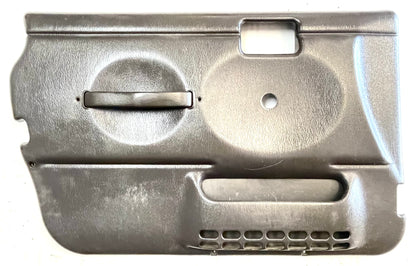 Panel interior de la puerta del Jeep TJ gris niebla, lado izquierdo del conductor, puerta dura completa, Wrangler 97-06 