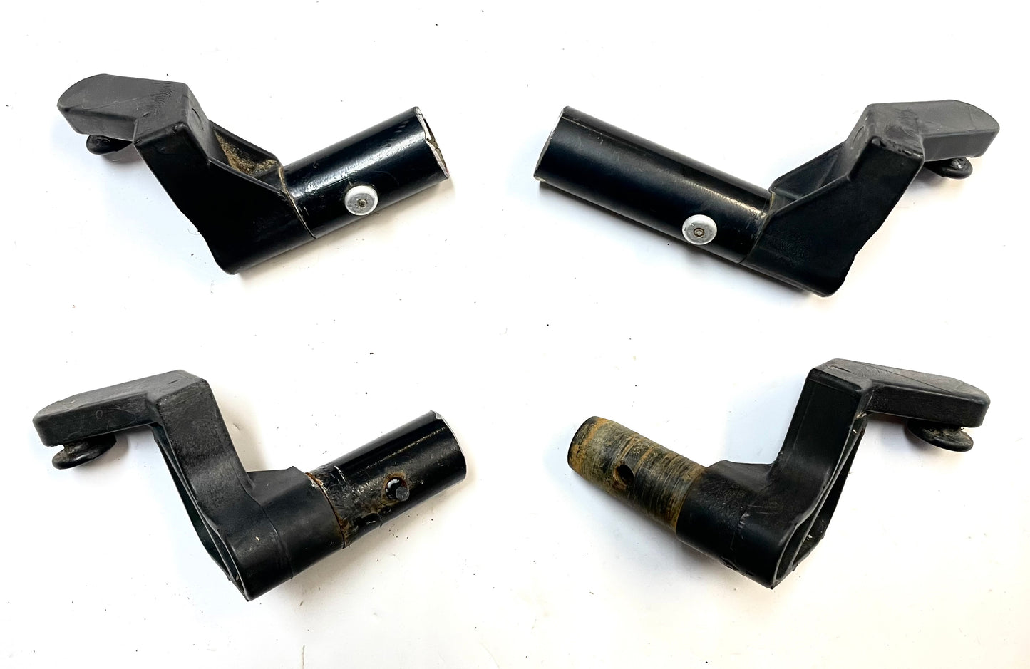 Jeep YJ Wrangler Soft top Bow Feet se adapta solo al hardware de FÁBRICA del 87 al 95 ENVÍO GRATIS