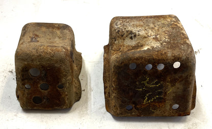 Jeep CJ V8 motor mounts CJ5 CJ7 CJ8 AMC frame side 304 360 401 FREE SHIPPING!