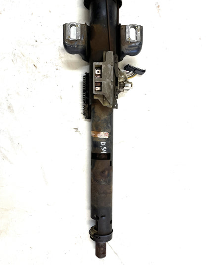 Jeep YJ black Steering Column manual NOT TILT 87-95 Wrangler grey BOLT IN READY