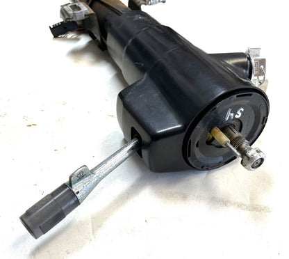 Jeep YJ black Steering Column manual NOT TILT 87-95 Wrangler grey BOLT IN READY