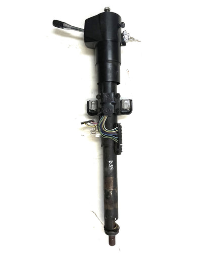 Jeep YJ black Steering Column manual NOT TILT 87-95 Wrangler grey BOLT IN READY