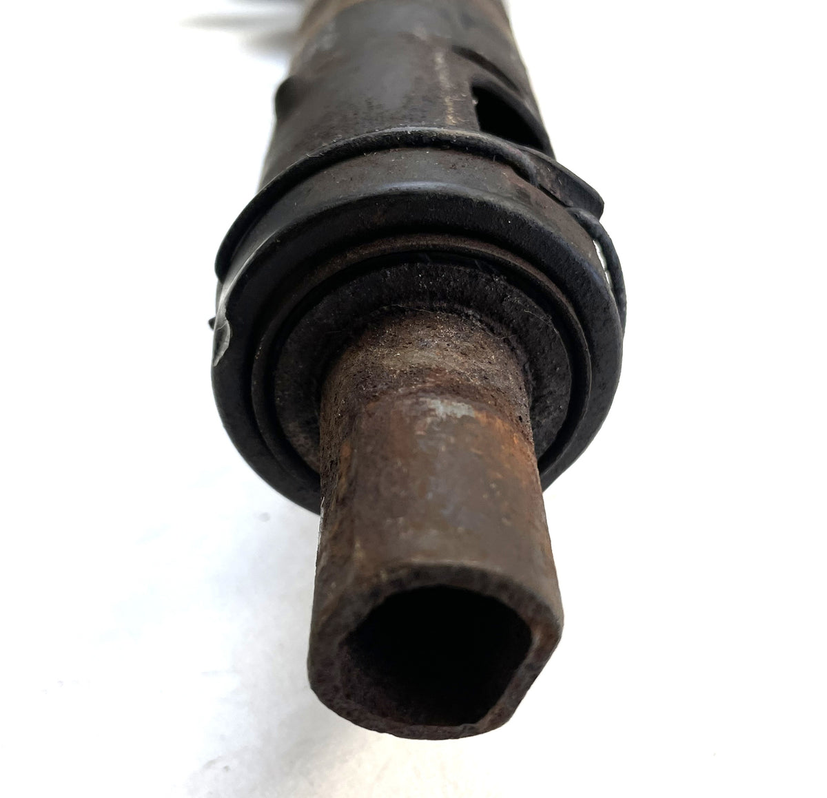 Jeep YJ black Steering Column manual NOT TILT 87-95 Wrangler grey BOLT IN READY