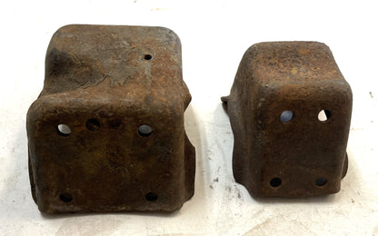 Jeep CJ 6 cylinder motor mounts 4.2  CJ5 CJ7 CJ8 AMC frame side mount 258 232