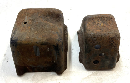 Jeep CJ 6 cylinder motor mounts 4.2  CJ5 CJ7 CJ8 AMC frame side mount 258 232