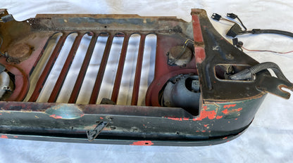 Jeep CJ Grill CJ7 CJ5 CJ8 FACTORY Grille with headlight buckets bezels lens