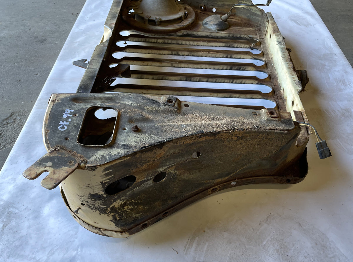 Jeep CJ Grill CJ7 CJ5 CJ8 FACTORY Grille with headlight buckets bezels lens