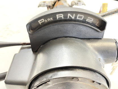 Columna de dirección automática inclinable para Jeep YJ Wrangler, moldura gris, 87-95, lista para atornillar 