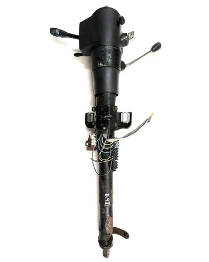 Columna de dirección automática inclinable para Jeep YJ Wrangler, moldura gris, 87-95, lista para atornillar 