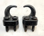 Ganchos de remolque delanteros de fábrica para Jeep TJ Wrangler con pernos ENVÍO GRATIS para modelos 97-06 