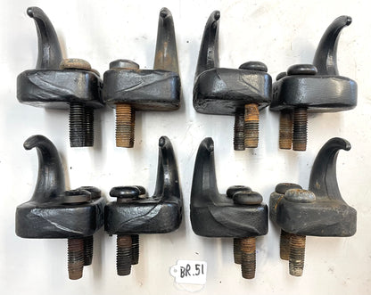 Ganchos de remolque delanteros de fábrica para Jeep TJ Wrangler con pernos ENVÍO GRATIS para modelos 97-06 
