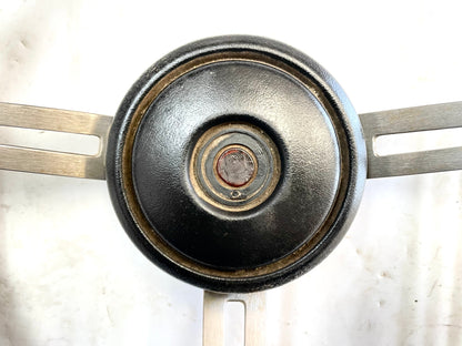 Jeep CJ steering wheel CJ5 CJ7 76-86 AMC horn button black J10 Cherokee AMC FSJ