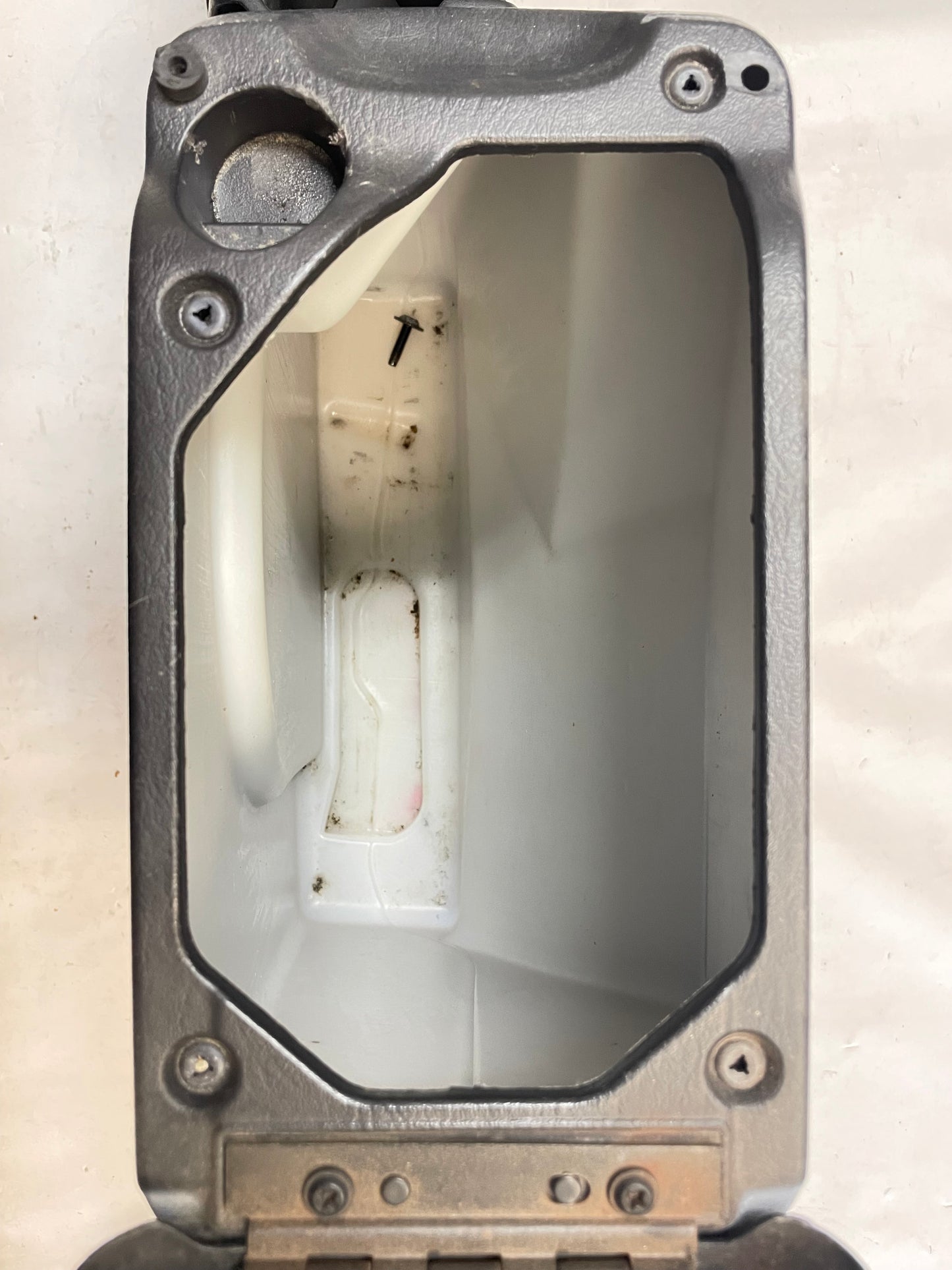 Jeep TJ Wrangler Center Console Slate 2 piece NO sub woofer Factory