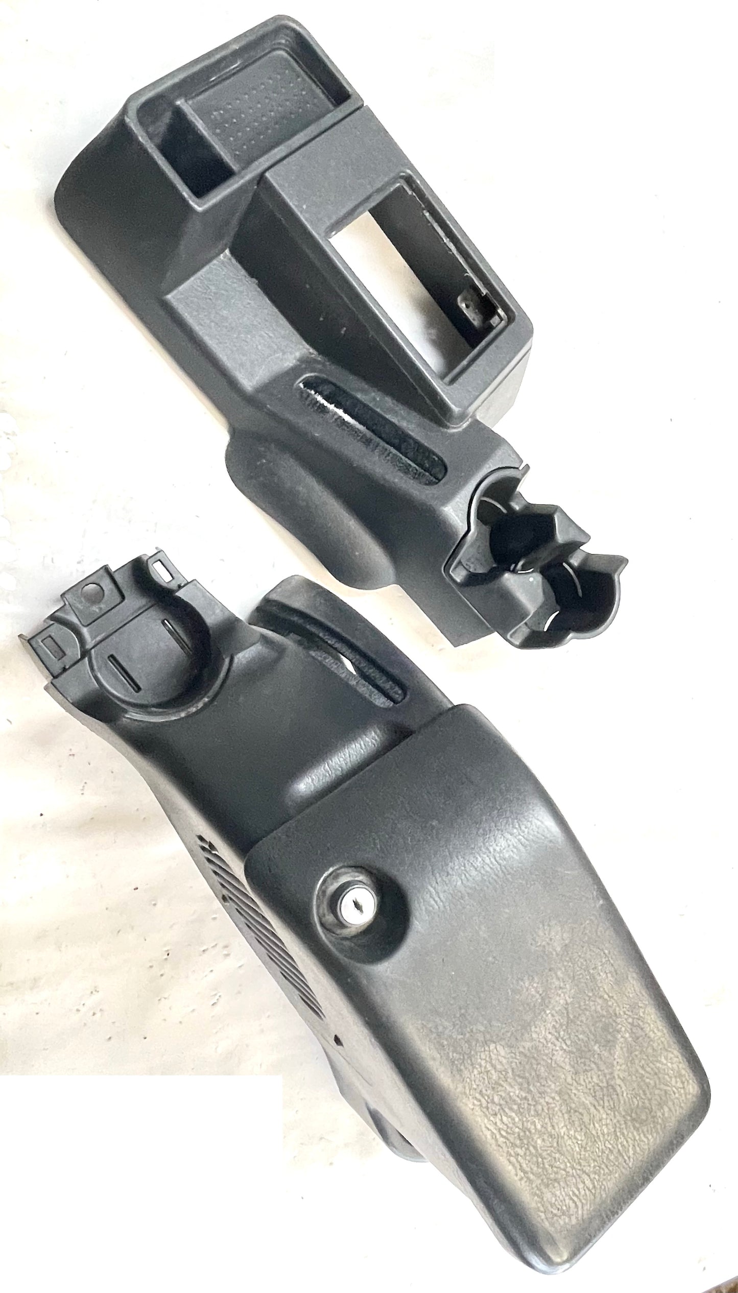 Jeep TJ Wrangler Center Console Slate 2 piece NO sub woofer Factory