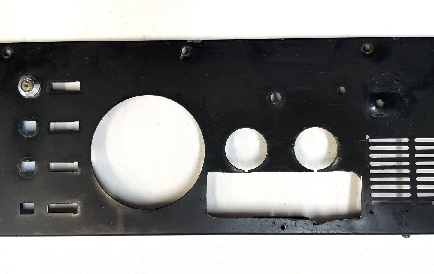 Jeep CJ metal gauge panel CJ5 CJ7 dash gauges radio glove box FREE SHIPPING