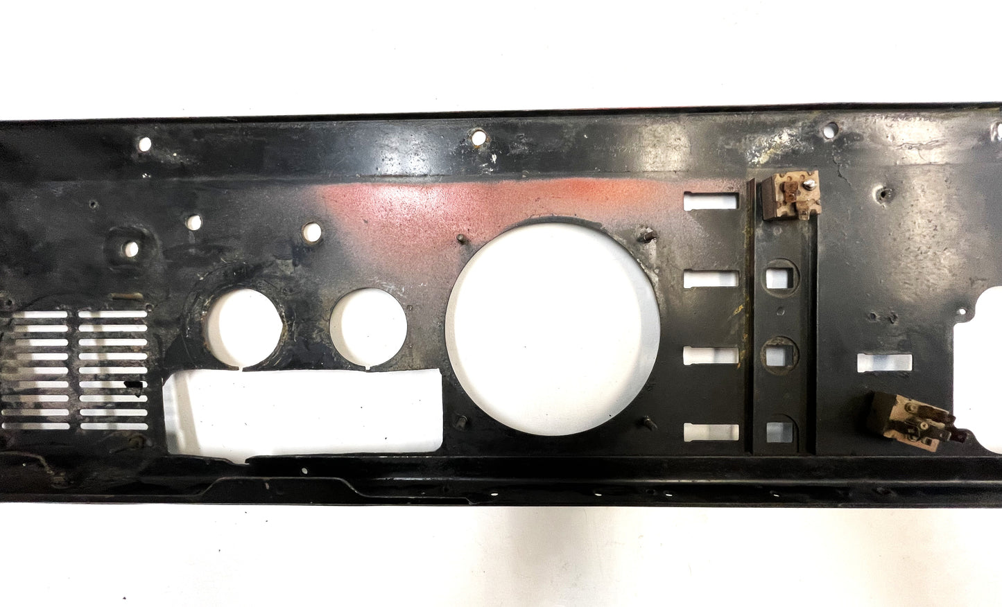 Jeep CJ metal gauge panel CJ5 CJ7 dash gauges radio glove box FREE SHIPPING