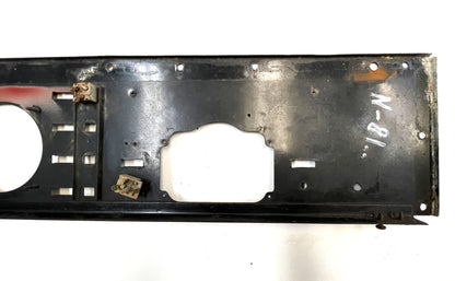 Jeep CJ metal gauge panel CJ5 CJ7 dash gauges radio glove box FREE SHIPPING