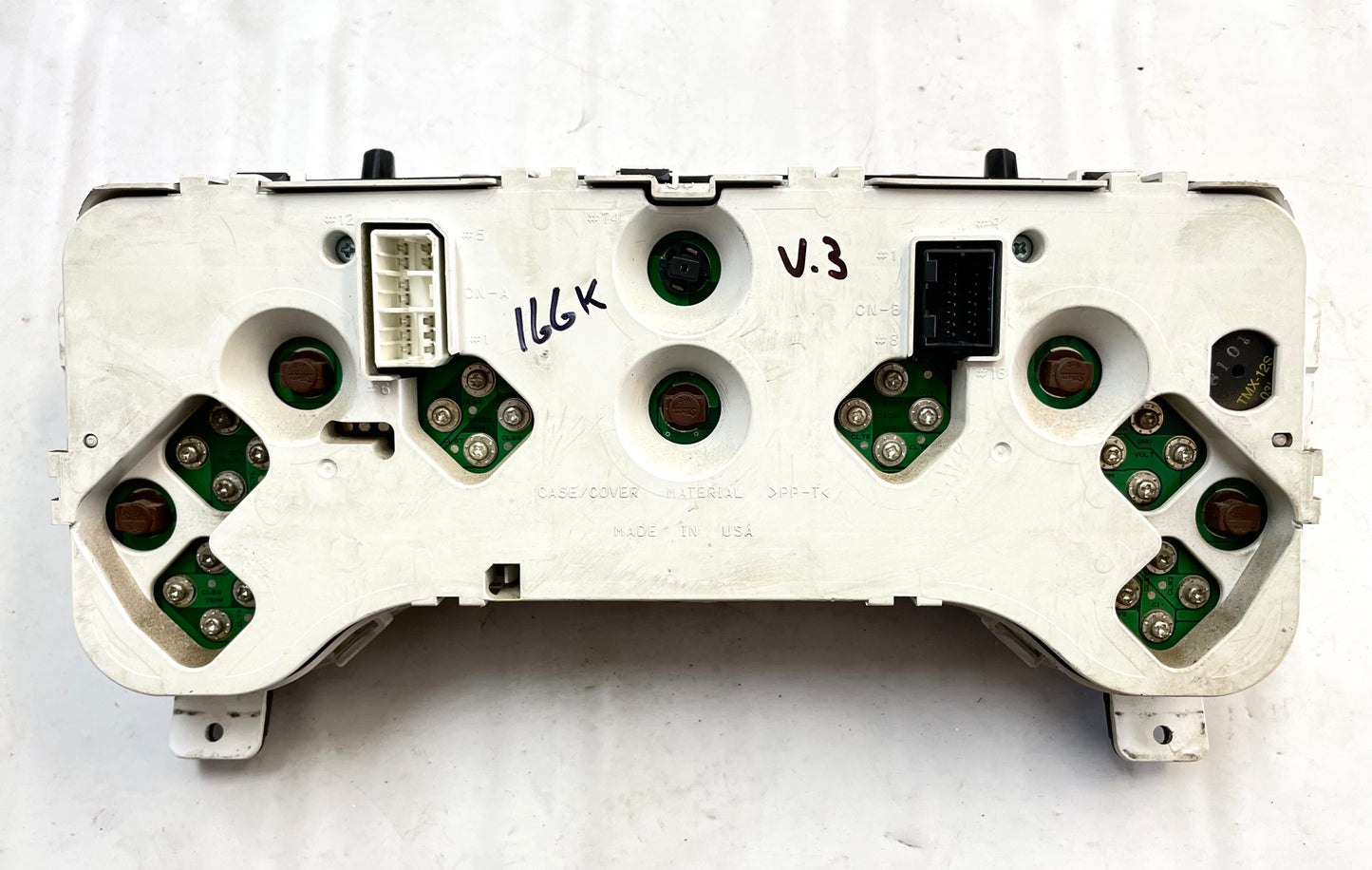 03-04 Jeep TJ grupo de instrumentos 56047016AE Indicador Velocímetro 91,000 instrumento 