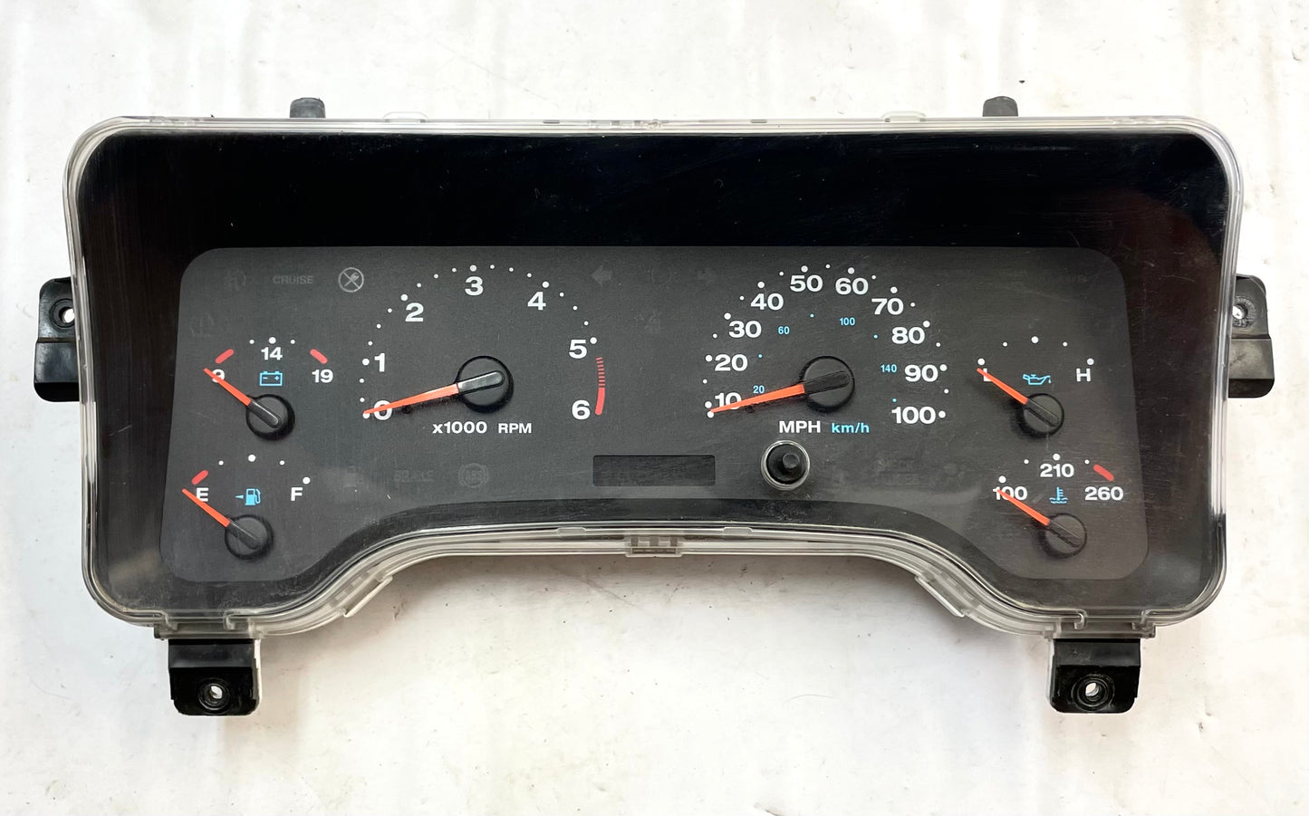 05-06 Jeep TJ gauge cluster 56010678AE Gauge Speedometer 142,000 instrument