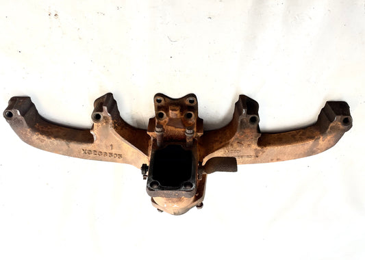 Colector de escape de seis cilindros para Jeep CJ, compatible con modelos 72-80, 4.2 litros, 258 ci, CJ5 y CJ7. 