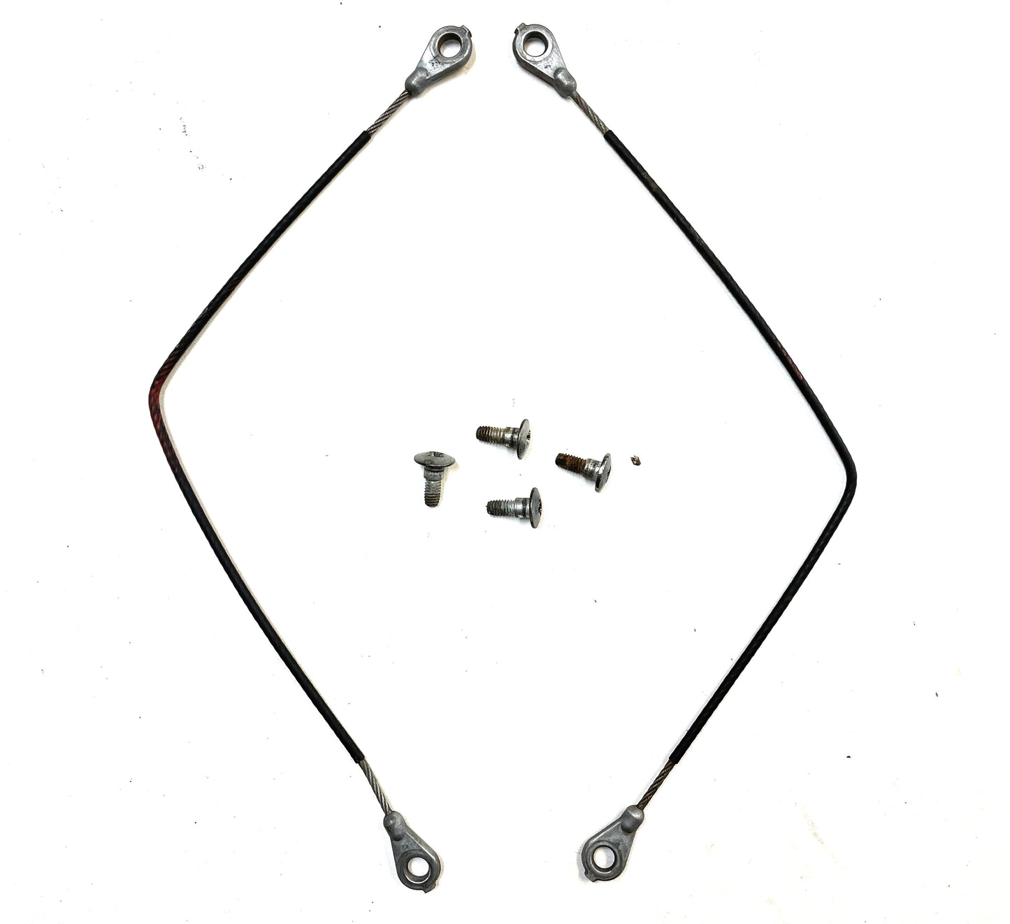 Jeep CJ Tailgate Cables CJ7 CJ8 with Mounting Screws 76-86 AMC Free Shipping